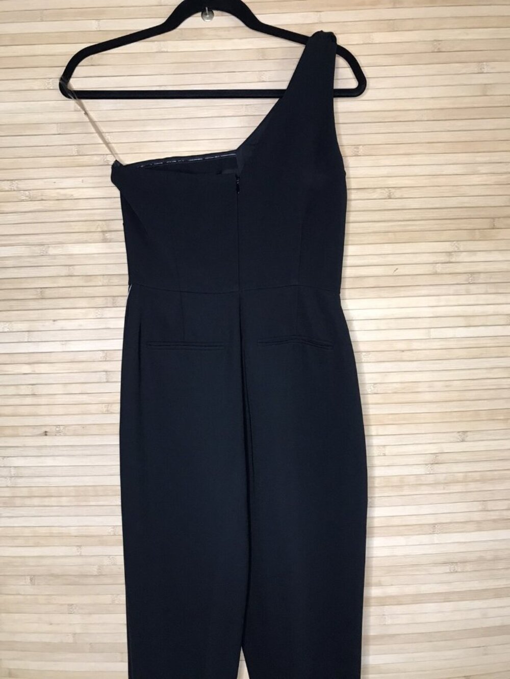 rag & bone Robyn One-Shoulder straight leg pants Jumpsuit evening suit sz 0 - Picture 8 of 10